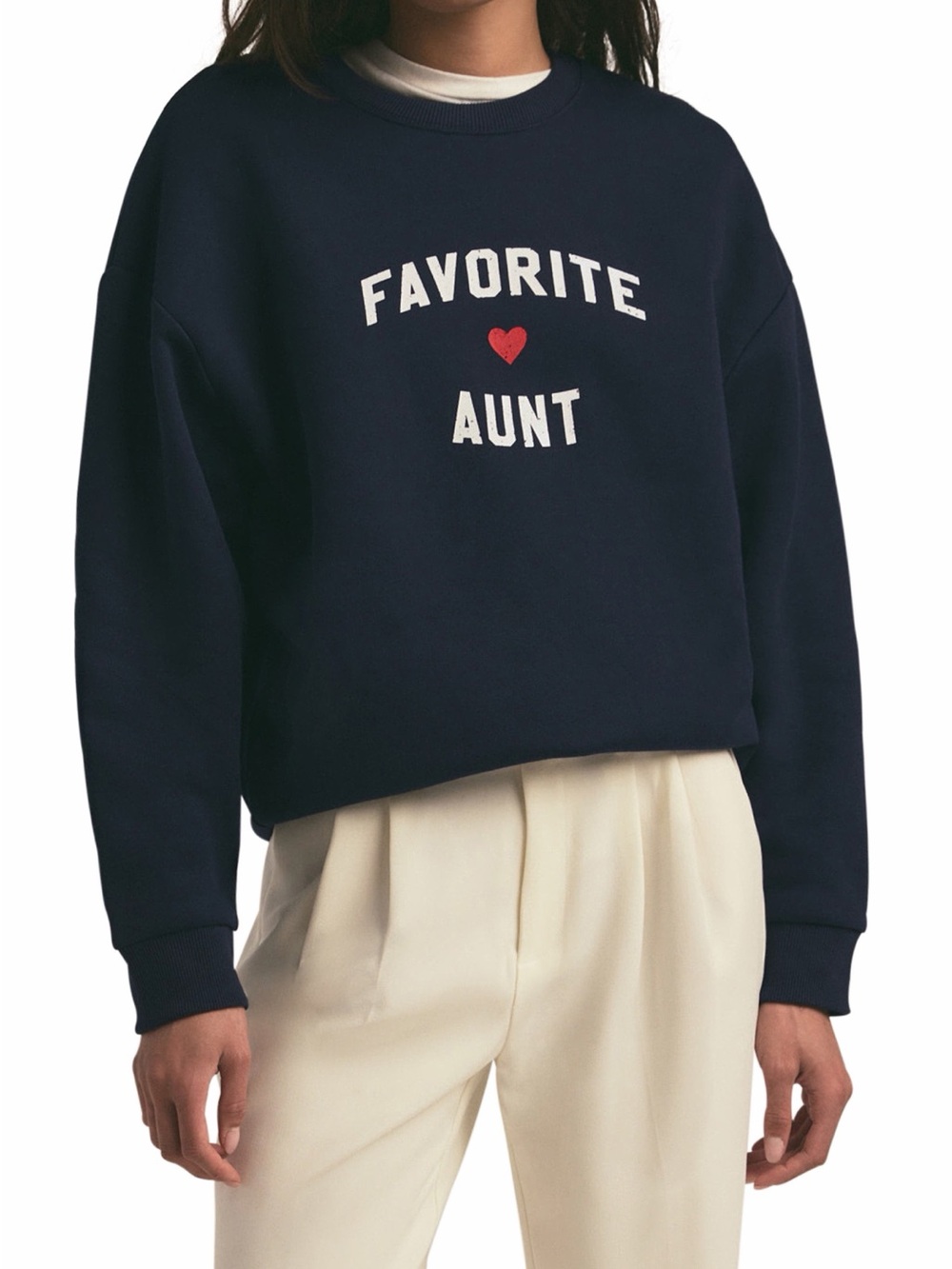 The Favorite Aunt Graphic Sweatshirt NWOT - Picture 2 of 7